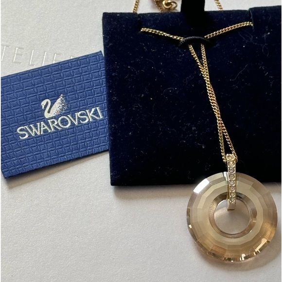 ✨ Beautiful Rare Vintage Swarovski Loop Pendent ✨ - Picture 14 of 16